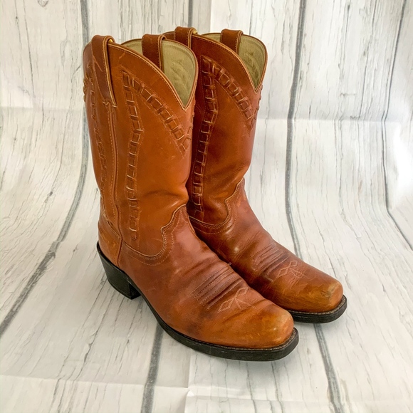 Durango Other - Men’s Durango Leather Western Cowboy Boots 8